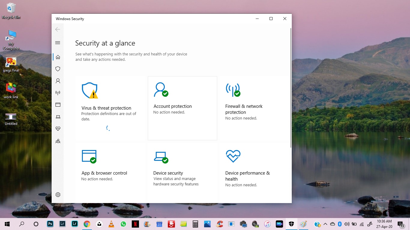 Windows Defender protection definition is out of date. When I ask to update, its not... 3ad0a676-60cf-4c8f-9cb8-747b34d47ddc?upload=true.jpg