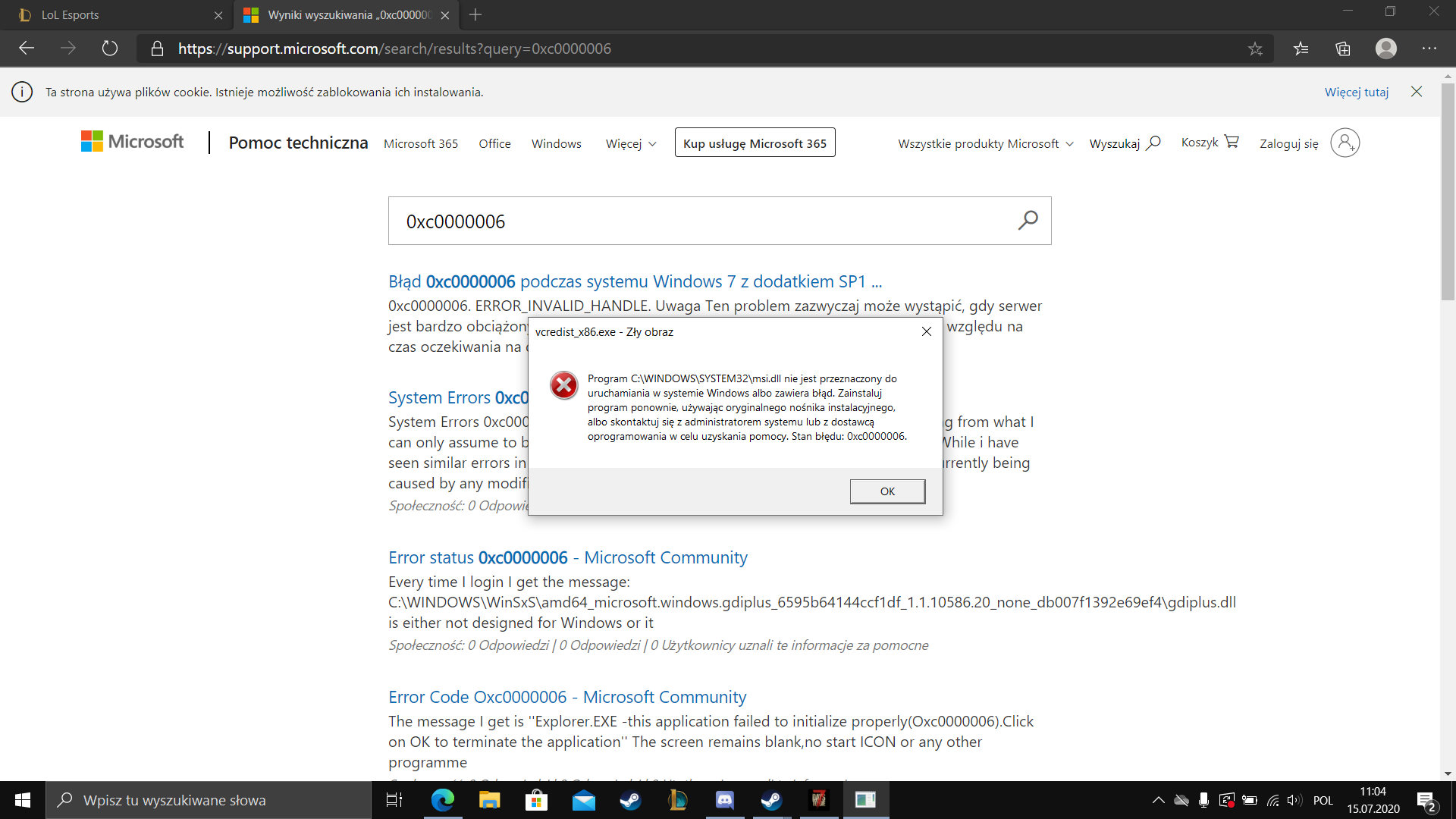 Problem z błędem C:\windows\system32\msi.dll 0xc0000006 3ad9e20d-fe4a-4f4e-bbf8-9ef5a3c0c6a5?upload=true.png