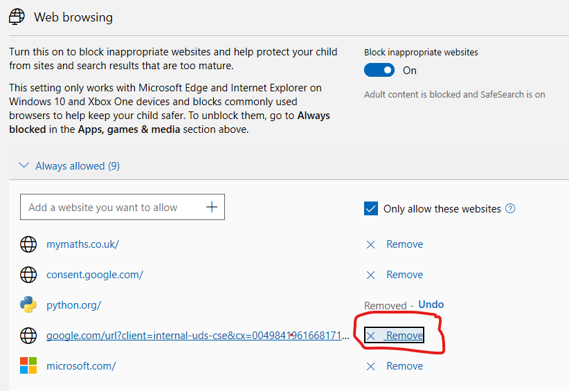 Remove long URL (mut be a bug) from content restrictions always allowed section 3ae9f004-d0b2-4de3-b9d4-d5a5760de8cd?upload=true.png