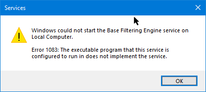 Cannot turn on firewall or start its service! BFE issue not fixed after following steps... 3afd4f6f-91a8-408f-980b-63901d5b353e?upload=true.png