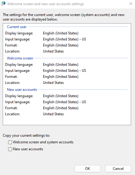 Bought a japanese laptop - cannot completely change Windows 11 language specifically the... 3b023ec0-284f-4fe6-92b1-ac26503fad5f?upload=true.png