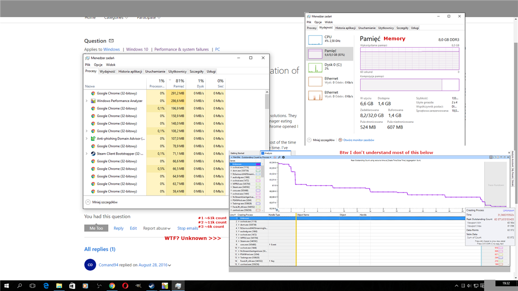 Disc Usage REALLY High.  Tuning it up - It's getting better, but need INSIGHT with WINDOWS... 3b1db6c1-0518-422c-9bdc-e860bb742b2d.png