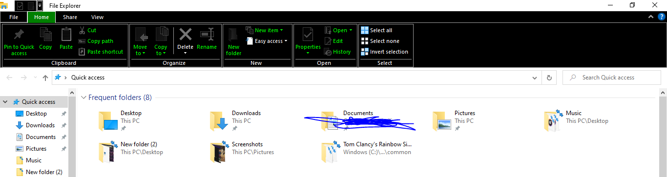 Some colors on my computer suddenly changed like this in file explorer and when I mark some... 3b20498d-3809-46e1-90de-8c9f188e8c48?upload=true.png