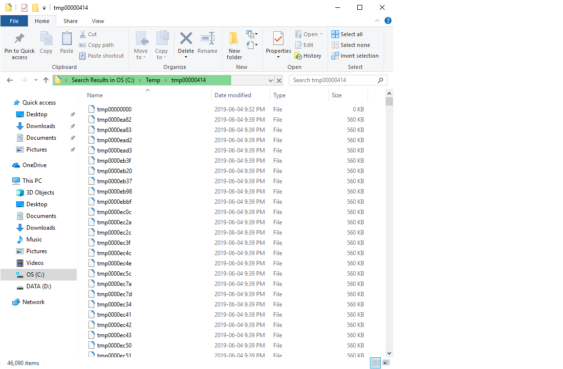 My Temp folder keeps clogging with files until I have no space left. 3b292470-6d3c-454c-ac57-e3b01de8fa98?upload=true.png