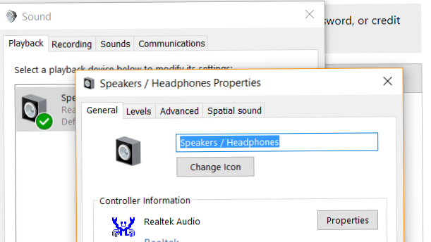 there isn't any enhancement tab in my realtek sound device . 3b4911e3-3a65-4211-b8b9-3868a84688b7.png