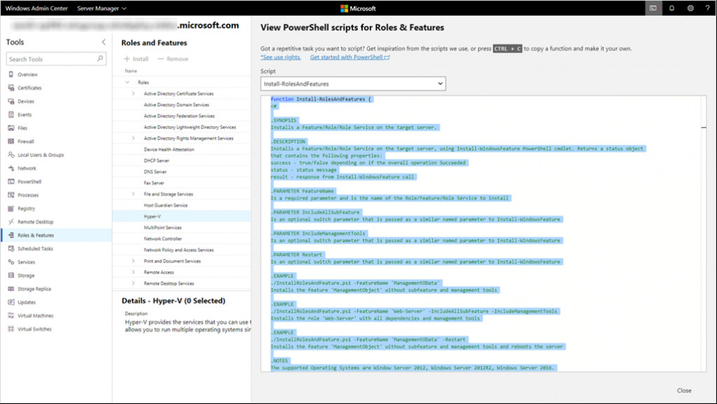 New Windows Admin Center Preview 1907 for Windows Server Insiders 3b4a80985954049f7d9dc1ae8edb572d-1024x577.png