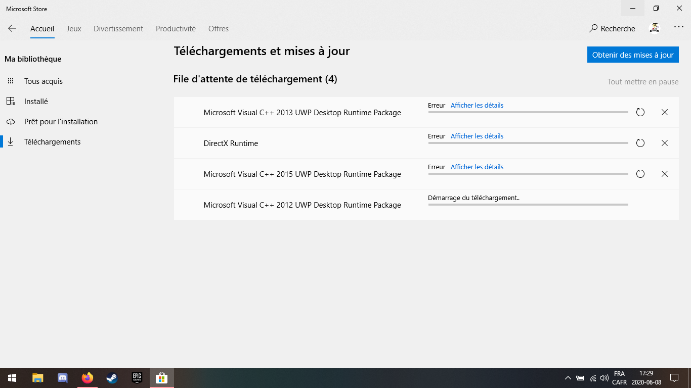 Hi, i have a big problem now with the Microsoft Store. So there it is : It can't install... 3b766e72-b81c-4626-9388-a9b4c55ec4dd?upload=true.png