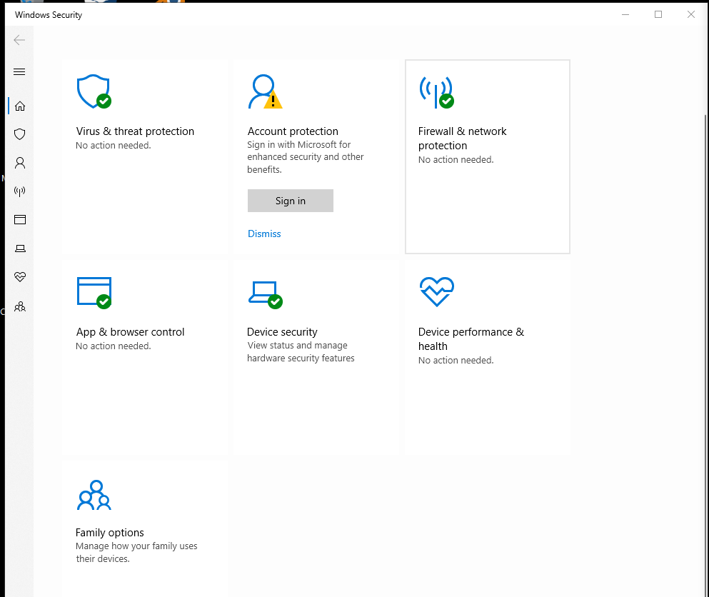 Win 10 Account Protection Sign in doesn't reach stage of allowing me to enter a uid 3bbb5f97-f2ef-4666-87a0-1bba3dc0b4b7?upload=true.png