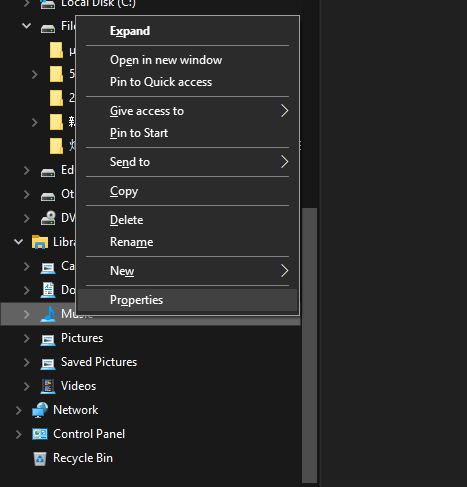 Why I don't have the choice "Don’t Show In Navigation Pane" when I right click the items in... 3bfa5710-cff5-40b5-a499-edea51341282?upload=true.png