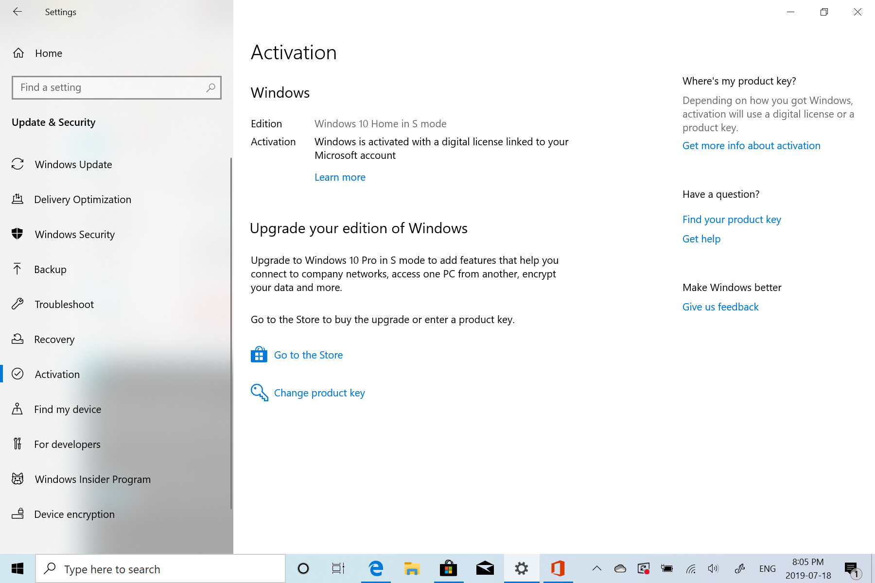 How to Install Office 365 in Windows 10 Home in S mode? 3c2eea26-ea2e-47f3-a745-33727b963619?upload=true.png