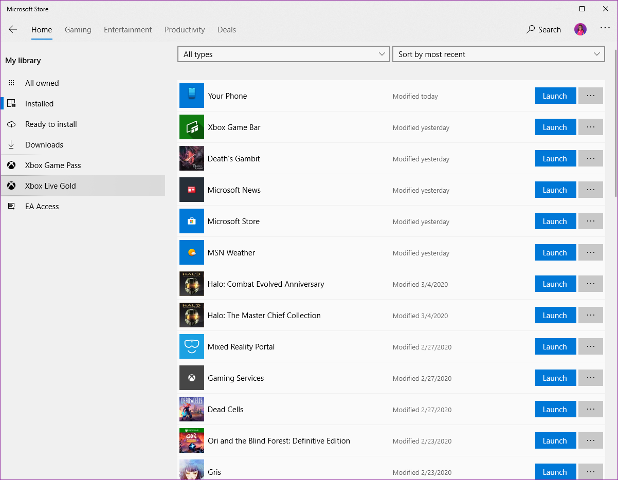 My Library is empty in Windows Store 3c364cfc-bd3a-45c1-8807-4bd3f3e3c761?upload=true.png