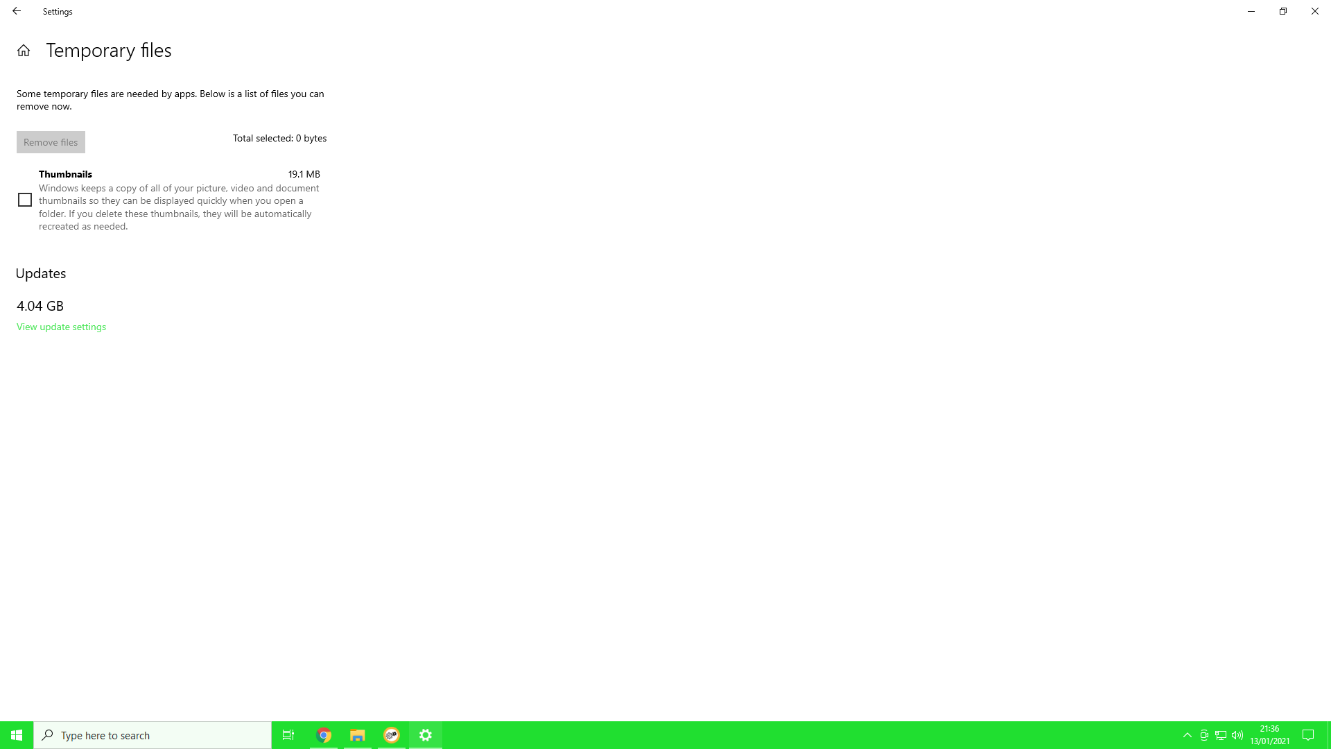 Updates 4.04 GB but SoftwareDistribution folder is empty. 3c633684-8601-4375-aa2a-6bff745f2707?upload=true.png