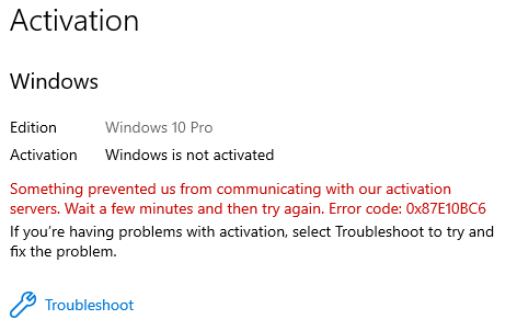 Windows 10 Activation via Digital License - Error Code 0x87E10BC6 3ca08354-a65a-45a2-910b-dfb93d620b08?upload=true.png
