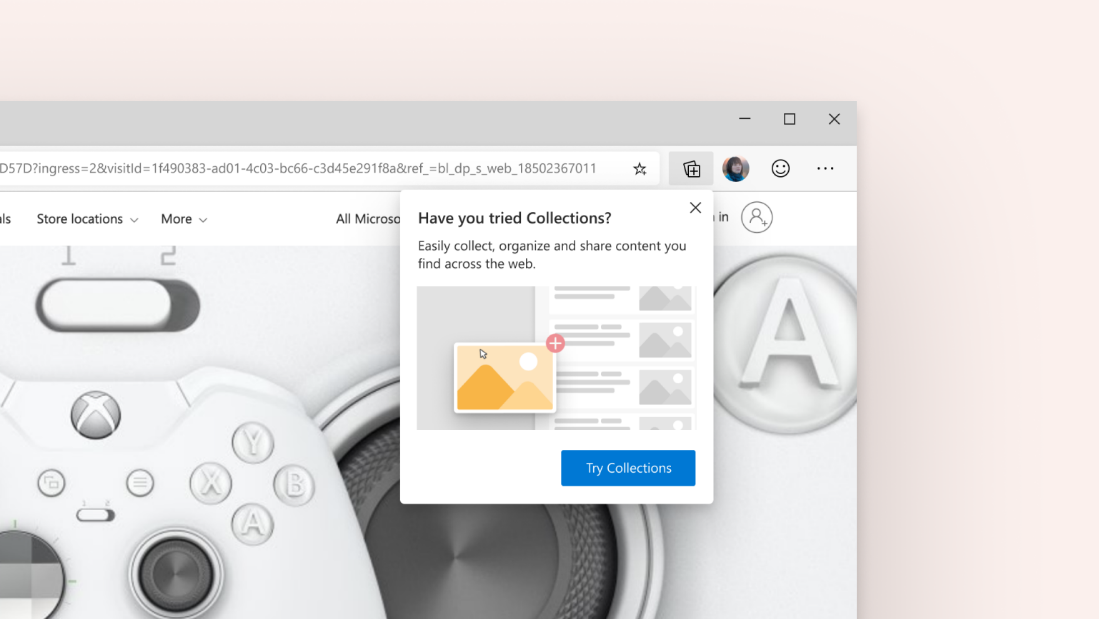 Collections is now available to test in Microsoft Edge Canary channel 3cb7356a34d03751ed582a494ca6c720.png