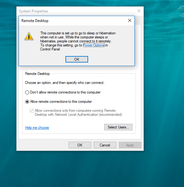 Remote Desktop can't connect the remote computer for one of these reasons on Windows 10 3cdae535-9c81-4201-a185-d9b80dc01d16?upload=true.png