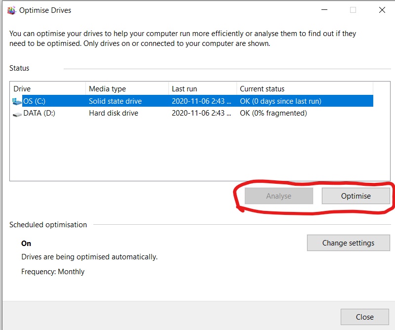 Disc C wont defragment, only Disc D defragments 3cf39f8d-6a51-4953-8514-bbbdc8b7b212?upload=true.jpg
