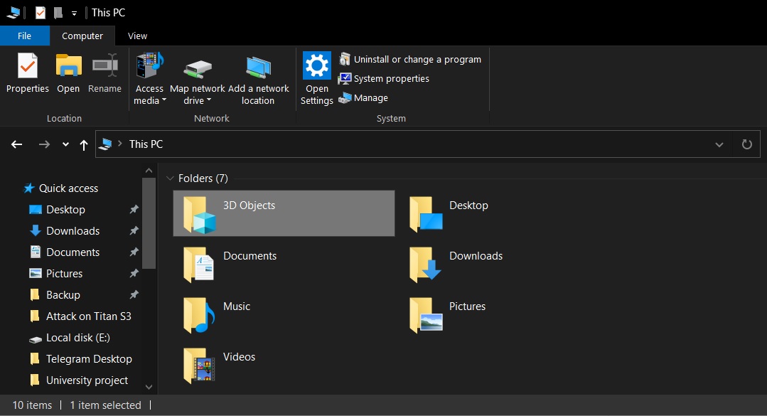 The next Windows 10 update might cut down on bloatware 3D-Objects-folder.jpg