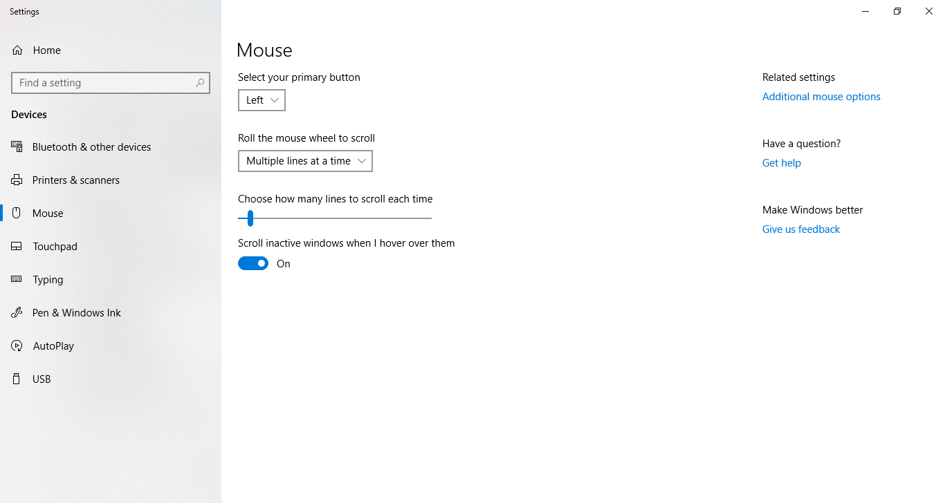 Two finger scroll not working (HP Probook 450 G4) - Windows 10 3d0d1da1-efd2-4b0c-990f-3c09028e081a?upload=true.png