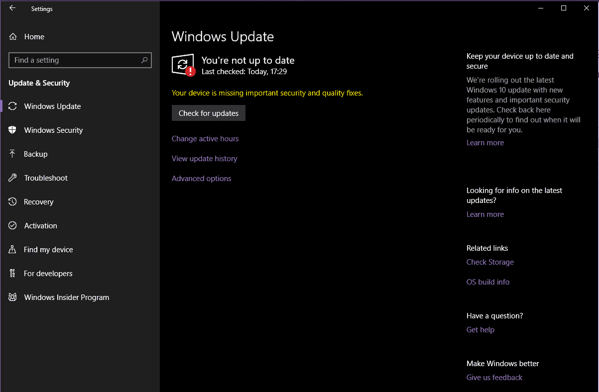 Updating Windows 10 Pro - Error(s) 3d3a1d99-38ee-460d-87b6-4d17813433e7?upload=true.png