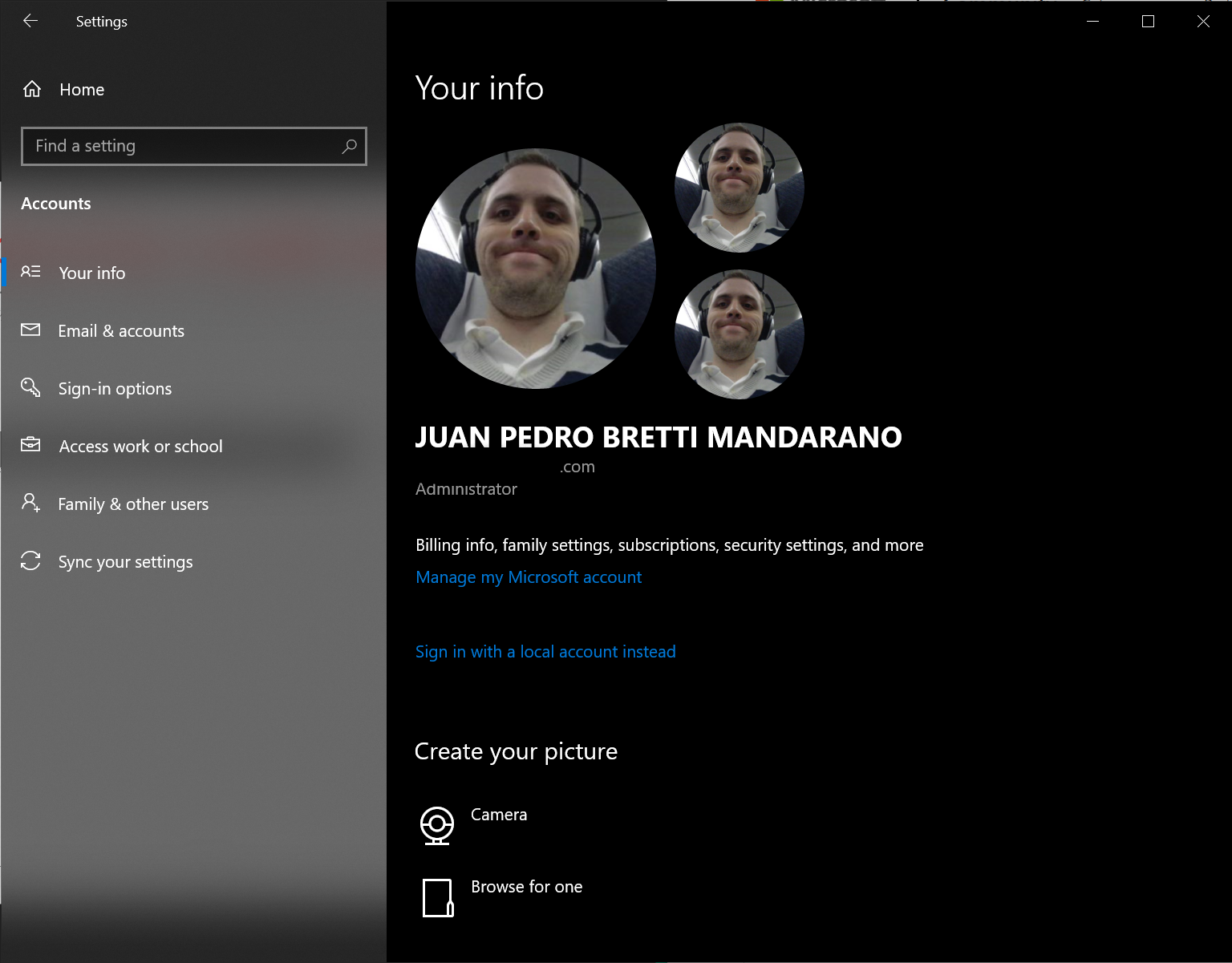 My personal account is multiple times at Settings 3daf547b-0143-41a4-9a28-655595bbcb22?upload=true.png