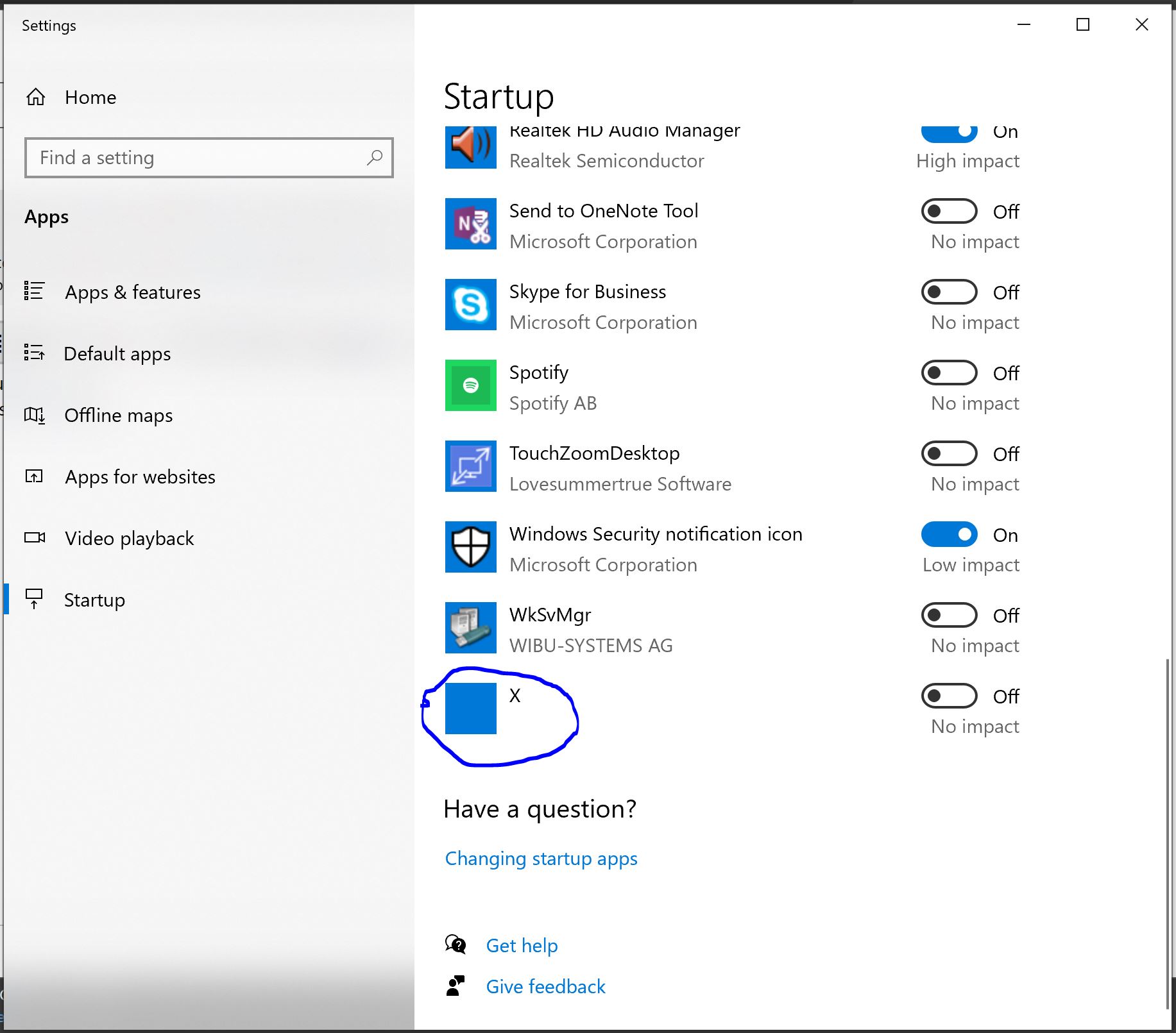 X program in my startup settings 3e031bb2-ec2d-4599-aa33-3f3529d0b38e?upload=true.jpg