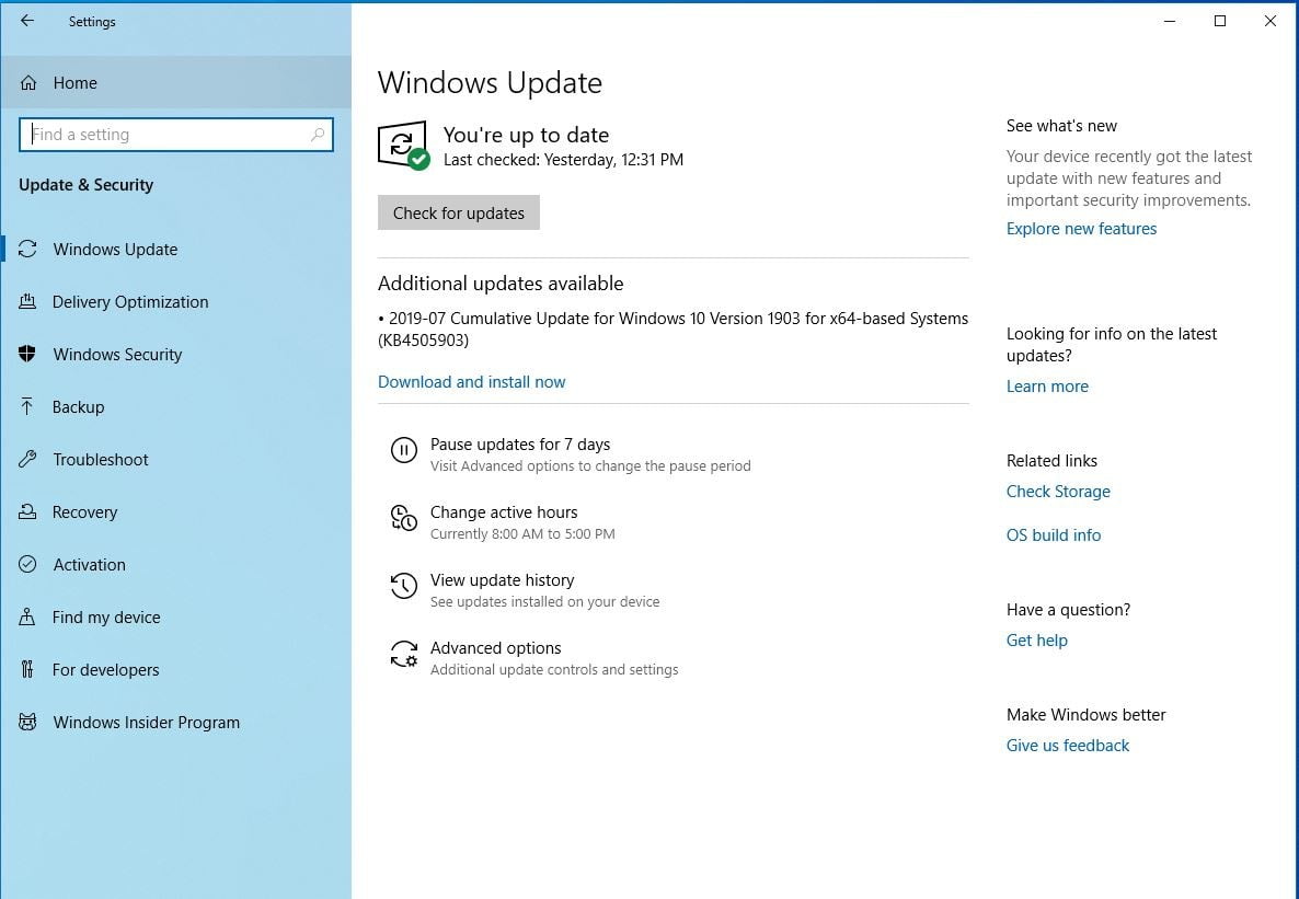 Problem - View Windows Updates not working 3e11b05c-eccc-4f0f-9190-c7af65195627?upload=true.jpg