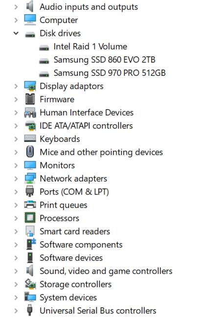 HH drive shows as intel raid 1 volume do not have raid set up 3e51e75a-9796-4e60-a5d1-d821043202b0?upload=true.png