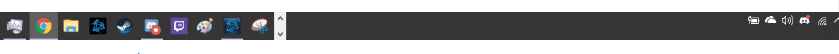 White arrows on taskbar? 3e53e083-3bf5-474d-a4a3-b8a28b9cfd2c?upload=true.png