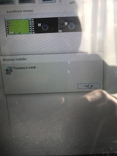 My Windows 10 Laptop has 'Windows Installer' is stuck on 'Preparing to Install' 3e58949a-c2b5-423e-95eb-736251c31754?upload=true.jpg
