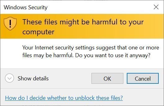 These files might be harmful to your computer; how to get rid of the notification when... 3e6ed32c-6dc7-488d-9afe-e51b46330169?upload=true.jpg
