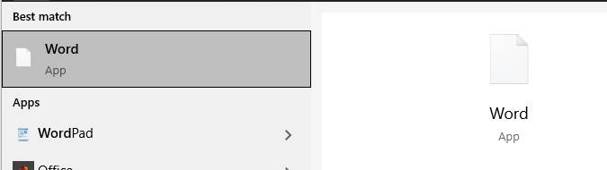 Apps missing icons in the Start Menu search results 3e96237e-2f15-4a85-935c-0ee90835bdb3?upload=true.png