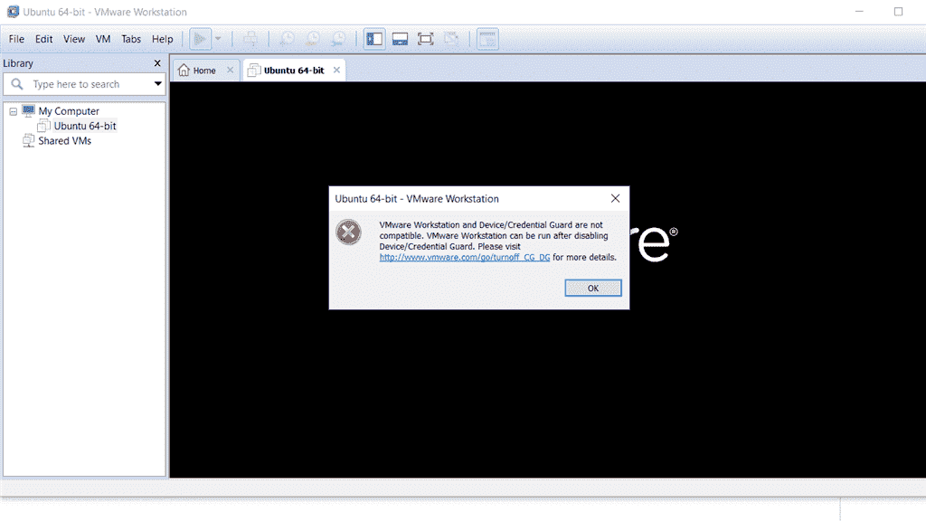 VMware Error about Credential/Device guard ON/OFF on Windows 10 Home Edition 3eacc46c-ca4b-49d6-9b32-991e0e148225.png