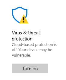 Windows Defender "Start Action" button not working 3ee3cb14-4a44-4f4c-8988-dfbdbc3ae9bf.png