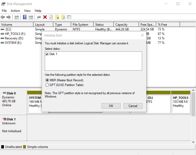 WD External HDD detected but not visible in My computer