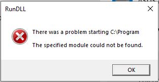 Can't uninstall a program. Get message RunDLL c:\program  Specified module could not be... 3f361598-33ba-4add-bee6-5f76a509ca18?upload=true.jpg