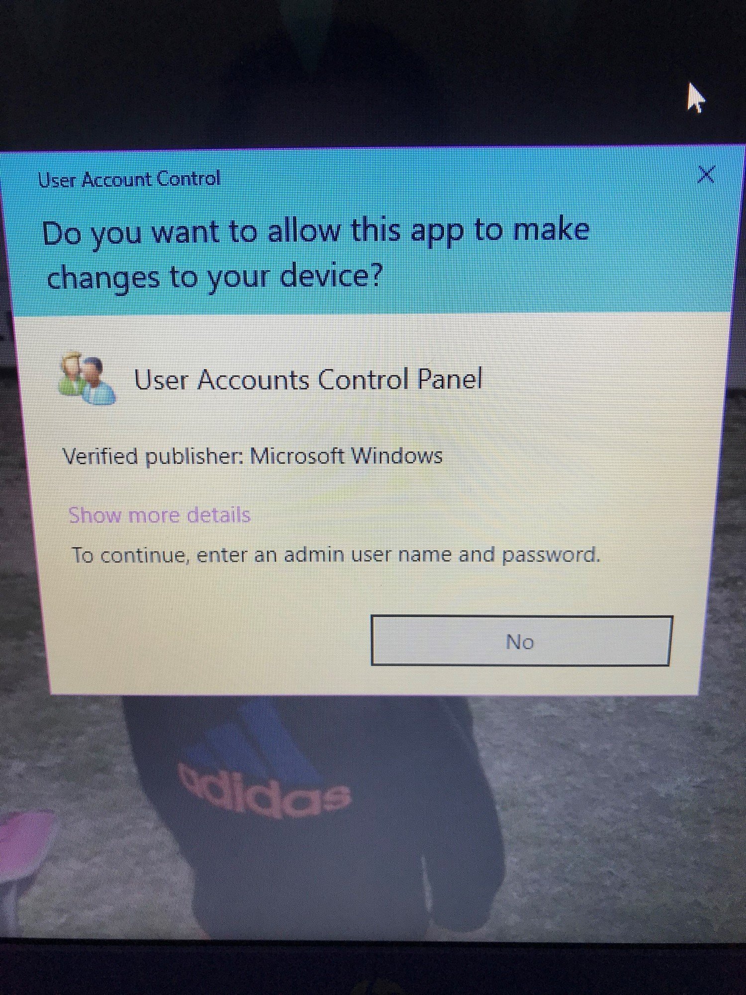 HP laptop won't let me change administrator. 3f8d5160-d99a-42ae-958a-5a5db54a76d2?upload=true.jpg