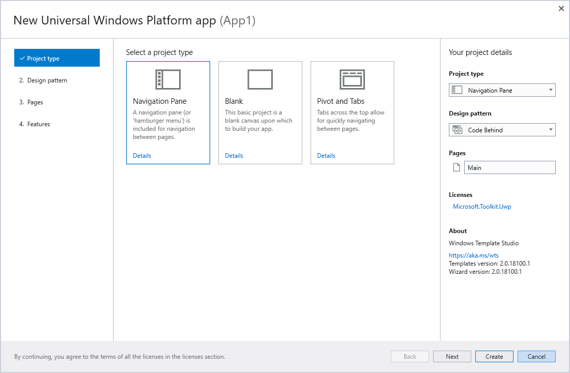 Windows Template Studio 3.0 released 3f940d4a0b43453a24f723a96096751d.png