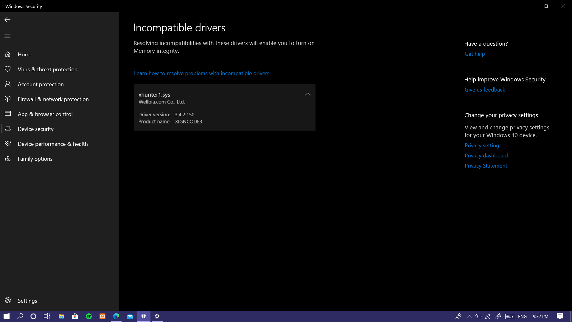What exactly is the "Xhunter1.sys" driver? 3fd99ffb-8310-423f-9dda-e8deaa61a90c?upload=true.png