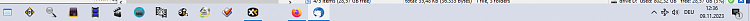 Unpinning items from taskbar leaves empty slot - is this intended? 400246d1699530571t-gap-between-pinned-items-taskbar-after-unpinning-no-auto-shift-gap-taskbar.png