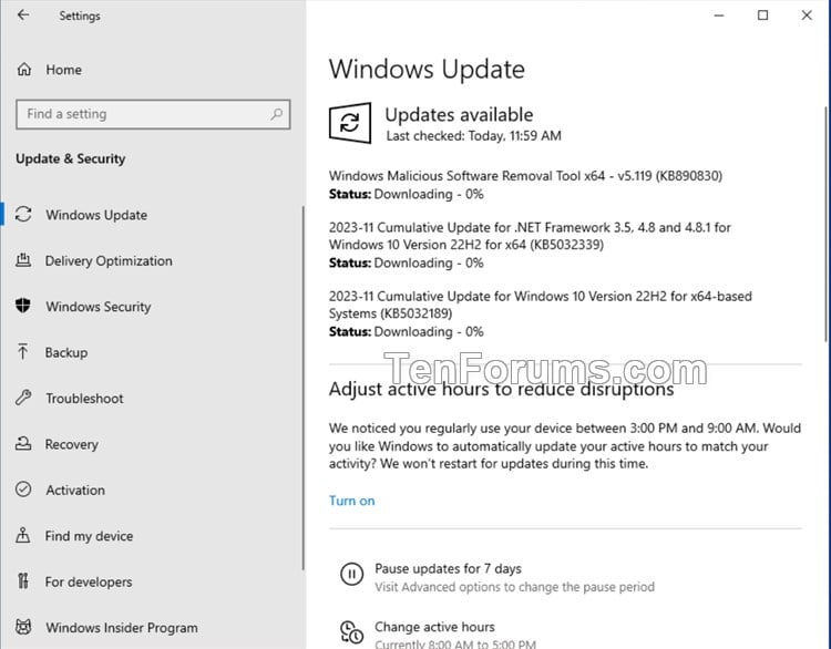 Windows 10 Cumulative Update KB5031356 and KB5032189 - Adding network printers broken 400467d1699985420t-kb5032189-windows-10-cumulative-update-build-19045-3693-22h2-kb5032189.jpg