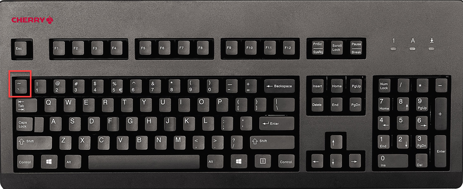 The most left key left of “1” key is not responding 40106e33-ddaa-492b-ae5b-0b537645f767?upload=true.png