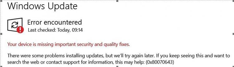 Windows Update KB5034441 Fails with 0x80070643 401094d1700992361t-update-windows-21h1-kb5001716-constantly-fails-0x80070643-2.jpg
