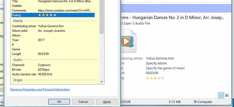 I am unable to change a file's rating in Windows Explorer 401892d1702334005t-unable-change-rating-single-mp3-file-file-explorer-untitled.png