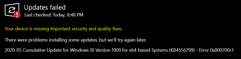 Windows 10 update failing 404773a7-4de4-4a1f-aecd-5ce80246acf8?upload=true.png