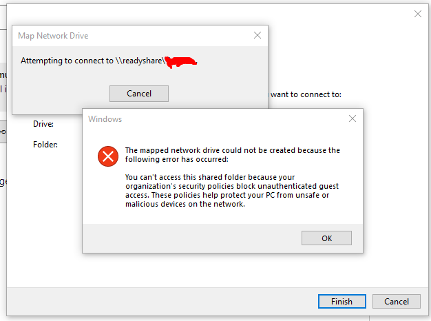 Unable to mount network share in windows 10 40cd8505-f75b-4371-b83f-cfe1c58d0d1e?upload=true.png