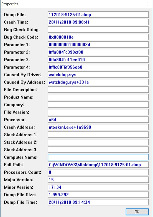 Keep getting stop 0x10e when computer comes back from sleep mode 4152b224-014b-4b11-baa7-0d941095fbe7?upload=true.png