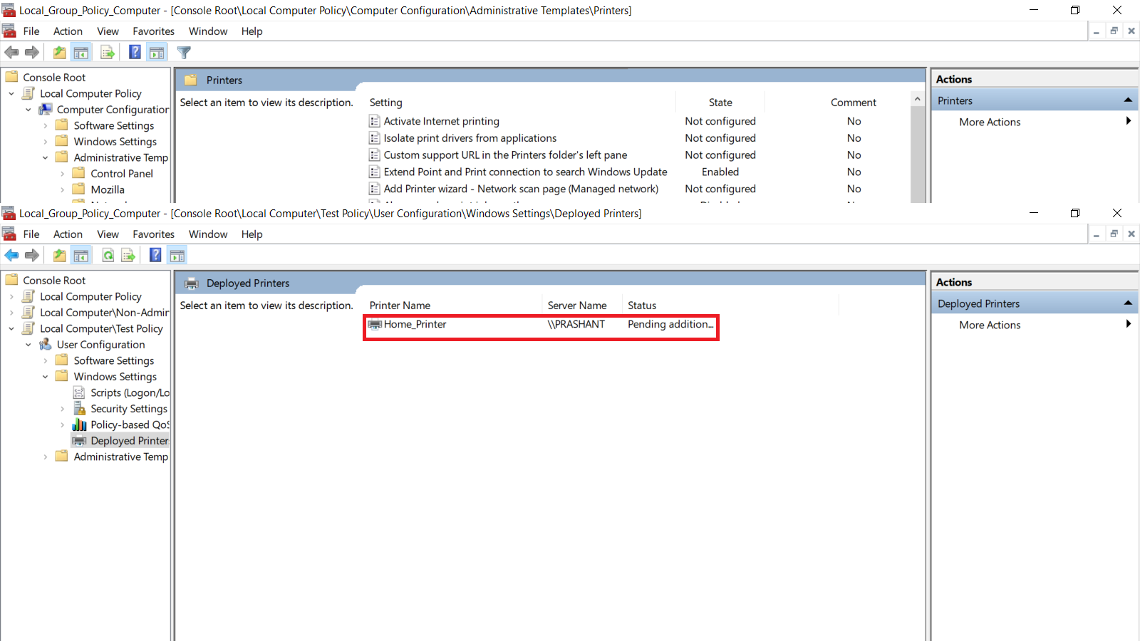 Printers will not deploy to domain computers via group policy; printers can be installed... 416eb5f1-498d-444e-a61b-32e2a49e37f0?upload=true.png