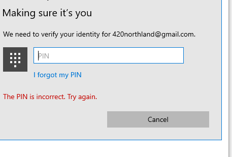 Change pin will not work. and i cant access microsoft help without a PIN. 417c8b17-32b5-4b97-a175-2ca8235fff28?upload=true.png