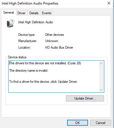Can't reinstall Realtek HD Audio Driver - Code 28/Directory invalid 42258294_10217723428016295_3230352131475111936_n.jpg