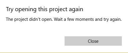 Windows Ten Video Editor Wont let me open my project. 427468bd-2df1-46c9-ab7e-0cb4bbbbf0a2?upload=true.png
